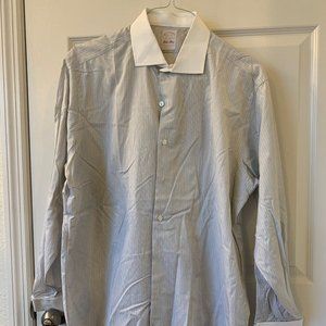 BROOKS BROTHERS MENS DRESS SHIRT - 16.5/34